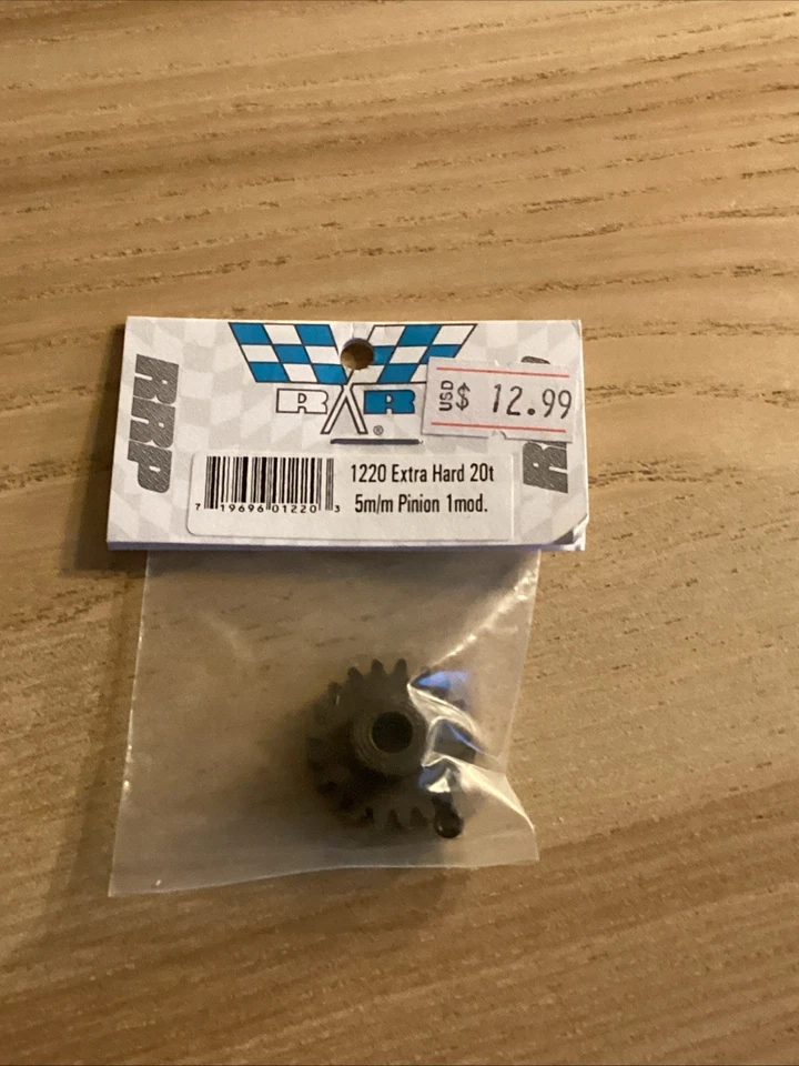 Robinson Racing Extra Hard Steel 20T Pinion 1 Mod w/5mm Bore RRP1220 - Image 1 of 1