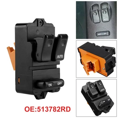 Interruptor de control de ventana delantera derecha 513782 R-D 2 botones para Mazda 1994-1998 Foto 1 de 4
