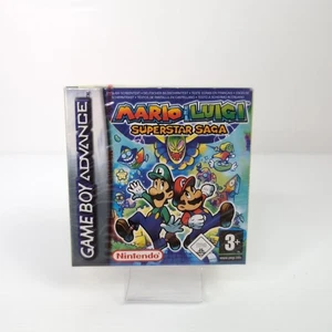 Mario e Luigi Superstar Saga GBA NUOVO Sigillato ITALIANO Red Stripe - Picture 1 of 8