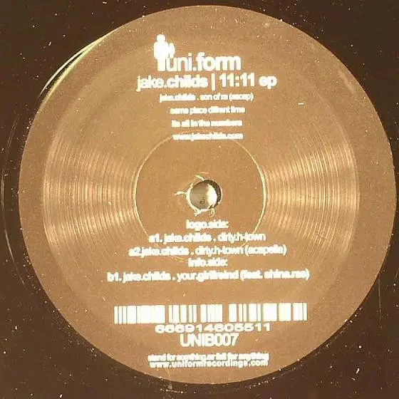 Jake Childs 11:11 EP Vinyl Single 12inch Uniform Recordings - Bild 1 von 1