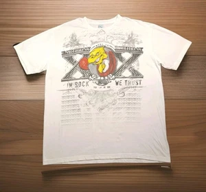WJRR 101.1 Orlando Rock Radio Station Mens XL White T Shirt Earth Day Birthday - Picture 1 of 11