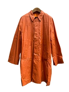 Paul Smith ORANGE waterproof Trench Coat Jacket  | multi pocket |  Size M - Picture 1 of 8