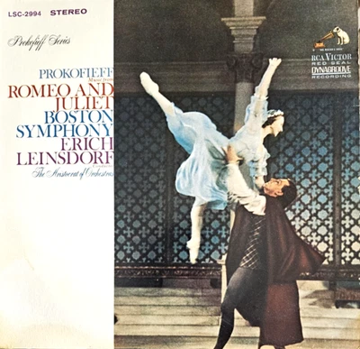 PROKOFIEFF  ROMEO AND JULIET  Leinsdorf/Boston Symphony RCA Victor LSC-2994 - Image 1 of 4