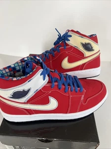 Nike Air Jordan 1 Retro LS Sport Rojo 315794 611 talla 11 criado og 85 alto - Imagen 1 de 9