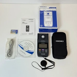 Hioki Misuratore di Luce Illuminanza Digitale FT3424 Lux Meter Ampia Copertura - Foto 1 di 8