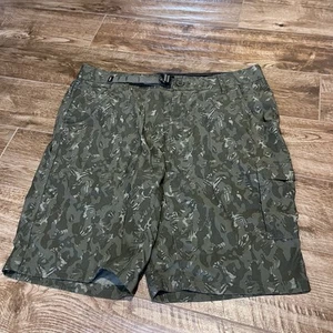Prana Shorts Mens 36 Standard Fit Stretch Zion II Camo Hiking Outdoor - Picture 1 of 17