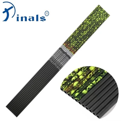 Archery ID6.2mm Carbon Arrow Shafts Spine300 340 400 500 30/32Inch Bow Hunting - Imagem 1 de 4