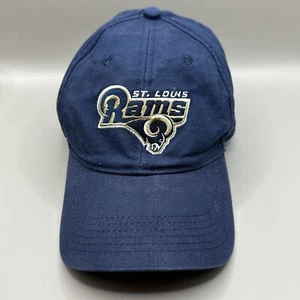 St . Louis Rams U.S. Cellular Adjustable Hat Baseball Cap Blue Preloved - Picture 1 of 8