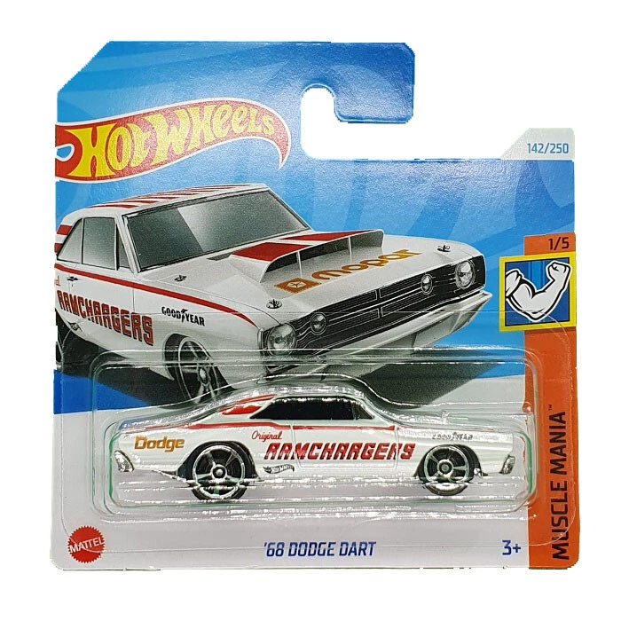 HOT WHEELS HTC57 '68 DODGE DART 2024 (MUSCLE MANIA) 1/5 142/250 - Immagine 1 di 1