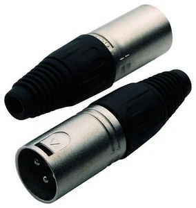 HOUSING CONNECTOR XLR MALE 3 PIN PRICE FOR 1 PC - Picture 1 of 1