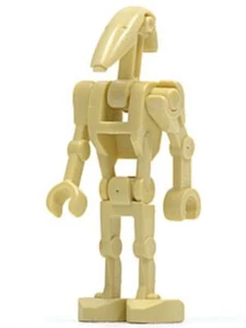 LEGO® Minifig sw0001c - Battle Droid - Tan, Bent Arm and Straight Arm - Picture 1 of 1