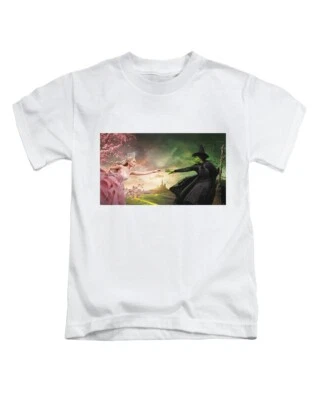 Elphaba & Glinda Kids T-Shirt Wicked Tee Top Childrens New - Image 1 of 3