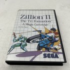 ZILLION II The Tri Formation Sega Master System komplett mit manuellem CIB