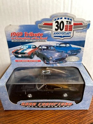1/43 ROAD CHAMPIONS TRIBUTE 1969 DODGE CHARGER DAYTONA LOOKS DARK BLUE - Image 1 of 3