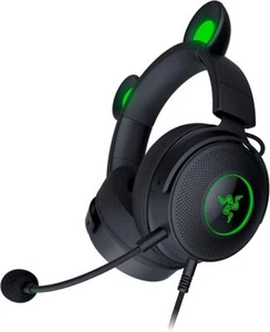 Casque de jeu Razer Kraken Kitty V2 Pro USB virtuel 7.1 son surround noir - Photo 1/7