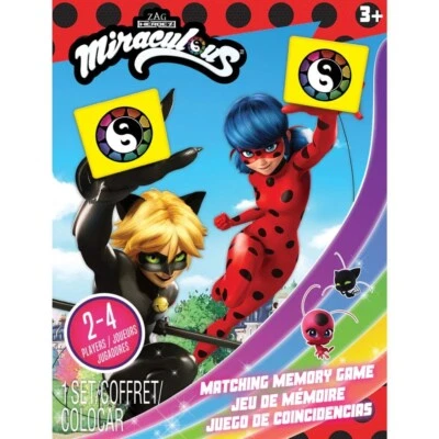 Miraculous Memory Match Card Game - Family Party Fun Brain Deduction Training - Image 1 of 4