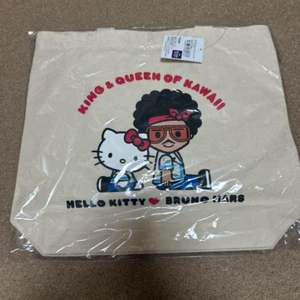 Bruno Mars x Hello Kitty Collaboration Tote Bag Limited 2024 Sanrio Japan - Picture 1 of 5