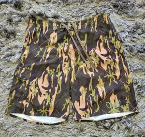 O'Neill Board Shorts Para Hombres 36x9 Marrón Camuflaje Bañador Cordón Logo Surf Carga - Imagen 1 de 18