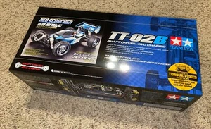 47346  Tamiya Neo Scorcher Blue Metallic TT02B - Empty Box TT02FT/TT02 - Picture 1 of 2