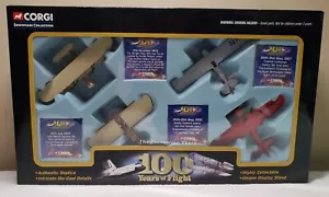 2003 Corgi 100 Years of Flight The Pioneer Years Showcase Collection NIB - Picture 1 of 8