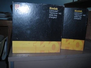 TWO Kodak Carousel Transvue B1407  Cat 184 0768 Slide Trays - Picture 1 of 3