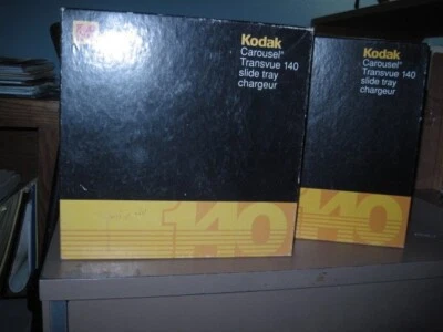 TWO Kodak Carousel Transvue B1407  Cat 184 0768 Slide Trays - Image 1 of 3