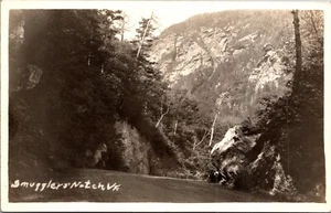 RPPC Smuggler's Notch Vermont Real Photo Postcard 4D - Picture 1 of 2