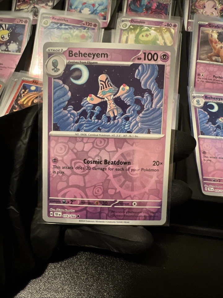 Beheeyem 074/162 Sv05: Temporal Forces Reverse Holo - Image 1 of 1