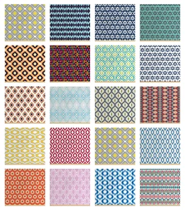 Ambesonne Ikat Fabric by the Yard Decorative Upholstery Home Accents - Picture 1 of 160