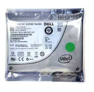 Intel SSD S3500 480GB 2,5" SATA Solid State Drive SSDSC2BB480G4T Dell 0334TT - Bild 1 von 2