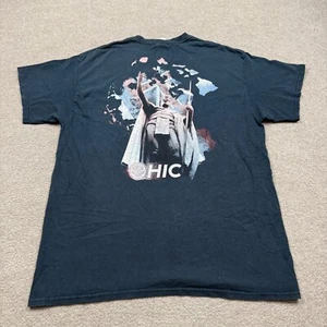 Vintage Hawaiian Island Creations HIC Mens Shirt Black Large L Short Sleeve Surf - Picture 1 of 10