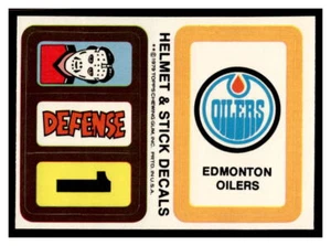 1978 Topps Stickers Hockey #NNO Edmonton Oilers      LB2 - Picture 1 of 2