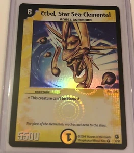 Duel Masters Ethel Star Sea Elemental 2/55 Holo Nr Mint - Picture 1 of 2