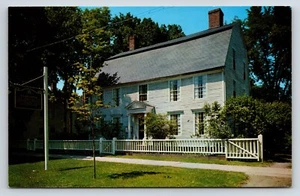 Postkarte Webb House 1752, Wethersfield, Connecticut, Museum Vorderseite Außenansicht - Bild 1 von 2