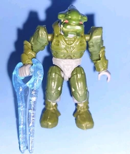 Halo Mega Bloks COVENANT Elite Combat Green Figure 96870 Series 1 2010 - Rare - Picture 1 of 6