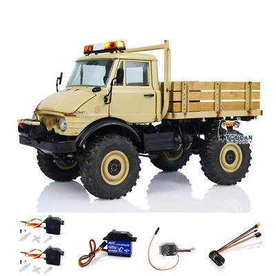 LESU 4x4 1/10 RC Off-Road Vehicle Metal RAVE-UM406 Radio Control Climbing Truck - Image 1 of 4