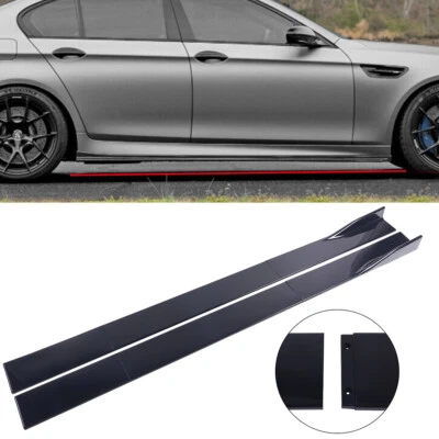 78.7'' Side Skirts Rocker Panel Lip Splitter Body for Mazda MX5 RX8 Miata 323 - Image 1 of 4