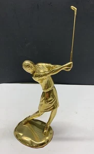 HERMOSO Dama Golfista Ballys Grand Casino Las Vegas Latón Sólido De Colección - ¡MIRA! - Imagen 1 de 7