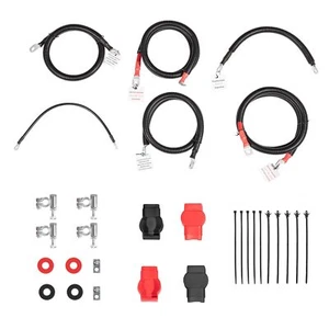 for Ford 6.0L Superduty truck Custom Battery Cables Compatible kit - Picture 1 of 7