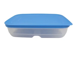 Tupperware Klimaoase Behälter 1,8 L flach blau - Bild 1 von 1