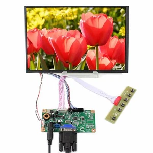 VGA LCD Controller Board 10.1" IPS LCD Screen M101NWWB 1280X800 Display - Picture 1 of 5