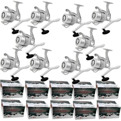 10 LINEAEFFE SEA SK7 SHIZUKA 6000 ANGELN STRAND PIER GROSSHANDEL WEISSE ROLLEN LINIE