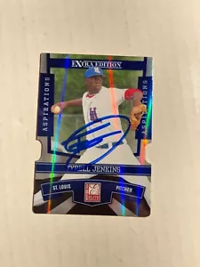 St Louis Cardinals TYRELL JENKINS Signed Card - Picture 1 of 1
