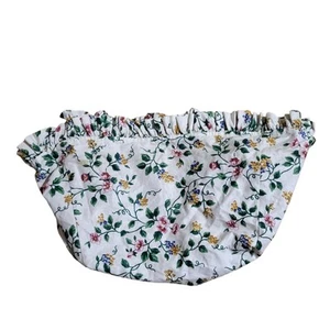 Longaberger White Vine Cake Cesta Forro Picnic Floral OTE - Imagen 1 de 17
