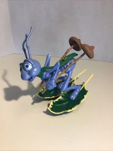 1998 Hallmark Keepsake Ornament A Bug's Life "Flik" Blatt Skifahren Disney Pixar - Bild 1 von 4