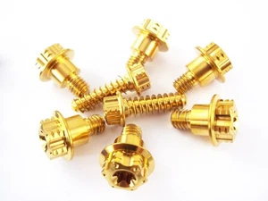 Tornillos protectores de horquilla de titanio adecuados para KTM SX EXC SMR SMC Husqvarna 701 FE TE - Imagen 1 de 5
