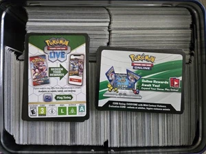Pokemon TCG Online/Live Code Cards, 500 Card Count - Codes Are Not Used - Bild 1 von 1