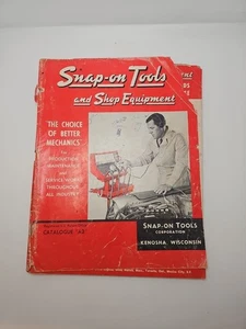 snap on tools catlog A2 1960's socket wrench pliers etc box tool - Picture 1 of 13