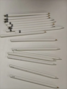 LOT OF 16 AS IS Apple Pencil 1st Generation 2nd Generation - Photo 1/1