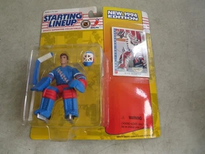 1994 Mike Richter New York Rangers NHL Starting Lineup Figure Kenner Sealed - Picture 1 of 2